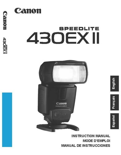 Canon 430ex mark speedlite - canon,