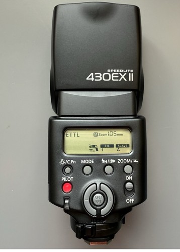 Canon speedlite 430ex - -, con