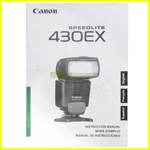 Canon speedlite 430 - 430, ex