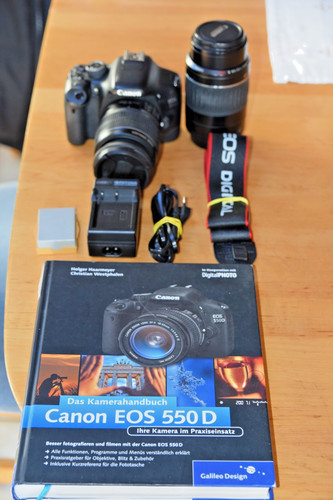 Canon eos 550d set - canon, di