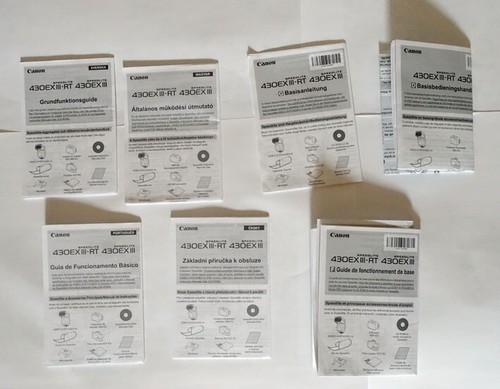 Manuale flash canon 430 - manuale,