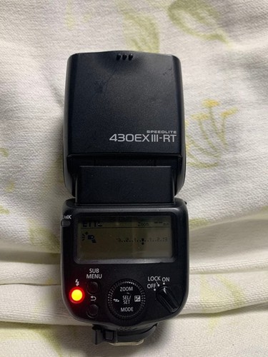 Canon speedlite 430ex iii - 430ex, iii-rt